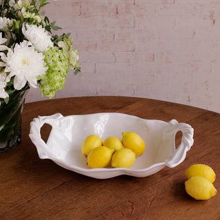 Beatriz Ball VIDA Sasha Medium Bowl with Handles – White - Sassy Inspiration