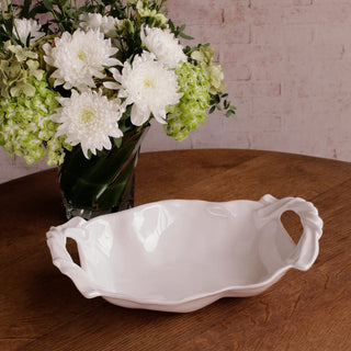 Beatriz Ball VIDA Sasha Medium Bowl with Handles – White - Sassy Inspiration