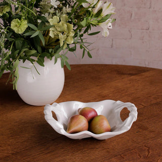 Beatriz Ball VIDA Sasha Small Bowl with Handles – White - Sassy Inspiration