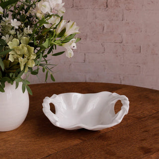 Beatriz Ball VIDA Sasha Small Bowl with Handles – White - Sassy Inspiration