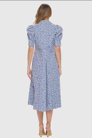 Bubble sleeve Pleated dress - Sassy Inspiration