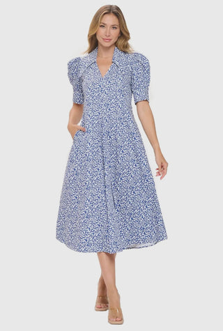 Bubble sleeve Pleated dress - Sassy Inspiration