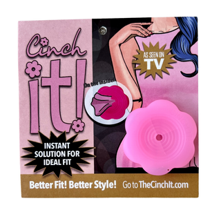 Cinch It! Original Pink Clothing Cinch Clip