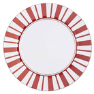 Candy Cane Stripe Charger - Sassy Inspiration