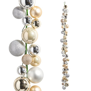 Champagne Ball Garland – 6' - Sassy Inspiration