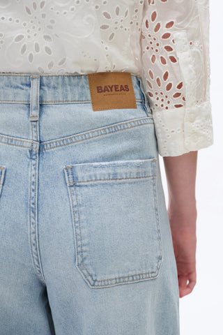 Cheri High Rise Barrel Jeans by Bayeas - Sassy Inspiration
