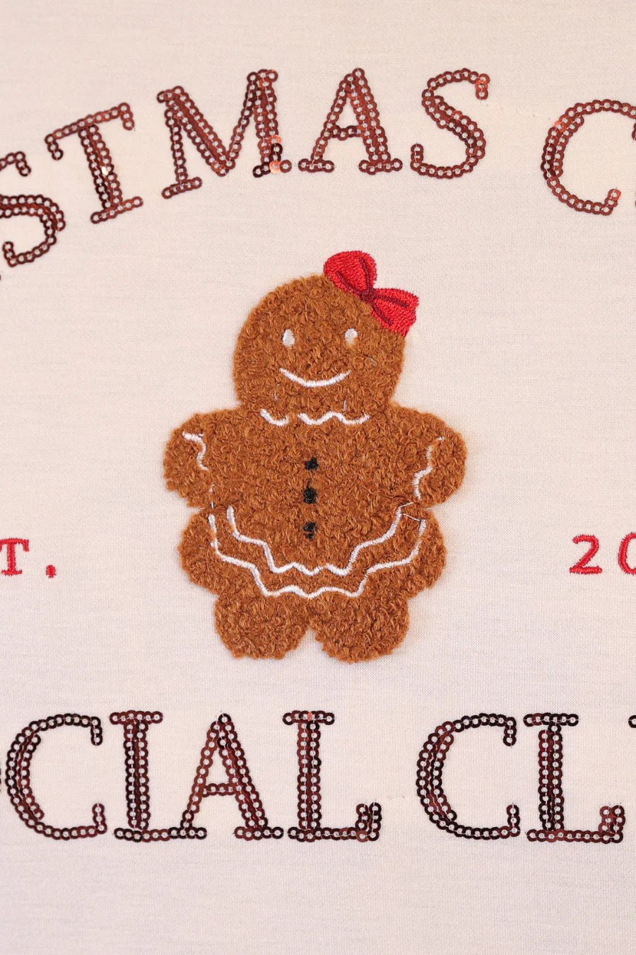 Christmas Cookie Social Club Luxe Pullover - Sassy Inspiration