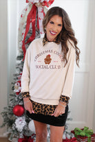 Christmas Cookie Social Club Luxe Pullover - Sassy Inspiration