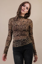 Clara Mesh Lace Knit Top - Sassy Inspiration