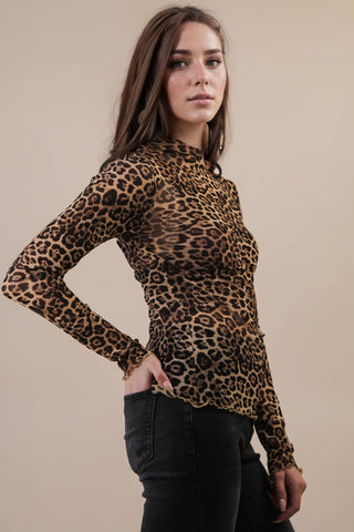 Clara Mesh Lace Knit Top - Sassy Inspiration