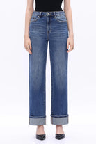Classic High - Rise Straight Leg Jeans - Sassy Inspiration
