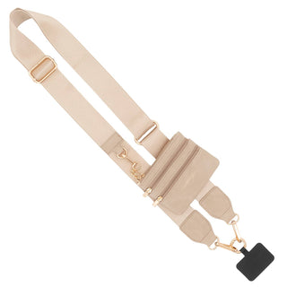 Clip & Go Cell Phone Lanyard with Pouch - Sassy Inspiration
