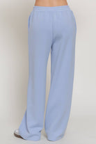 Cloud Nine Scuba Pintuck Wide - Leg Pants - Sassy Inspiration