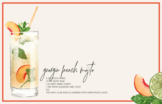 Cocktails Tray Insert Set – Set of 10 (11x17) - Sassy Inspiration
