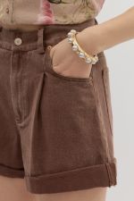 Colored Denim Shorts - Sassy Inspiration