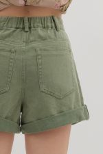 Colored Denim Shorts - Sassy Inspiration
