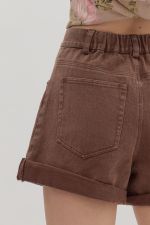 Colored Denim Shorts - Sassy Inspiration