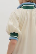 Contrast Collar Mini Dress - Sassy Inspiration