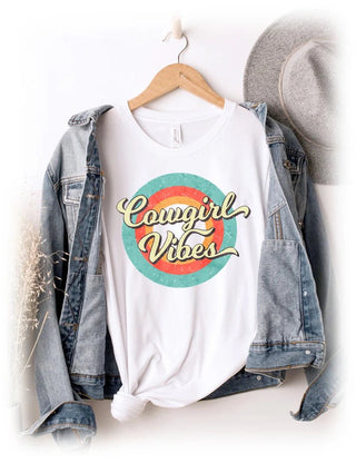 Cowgirl Vibes Graphic Tee - Sassy Inspiration