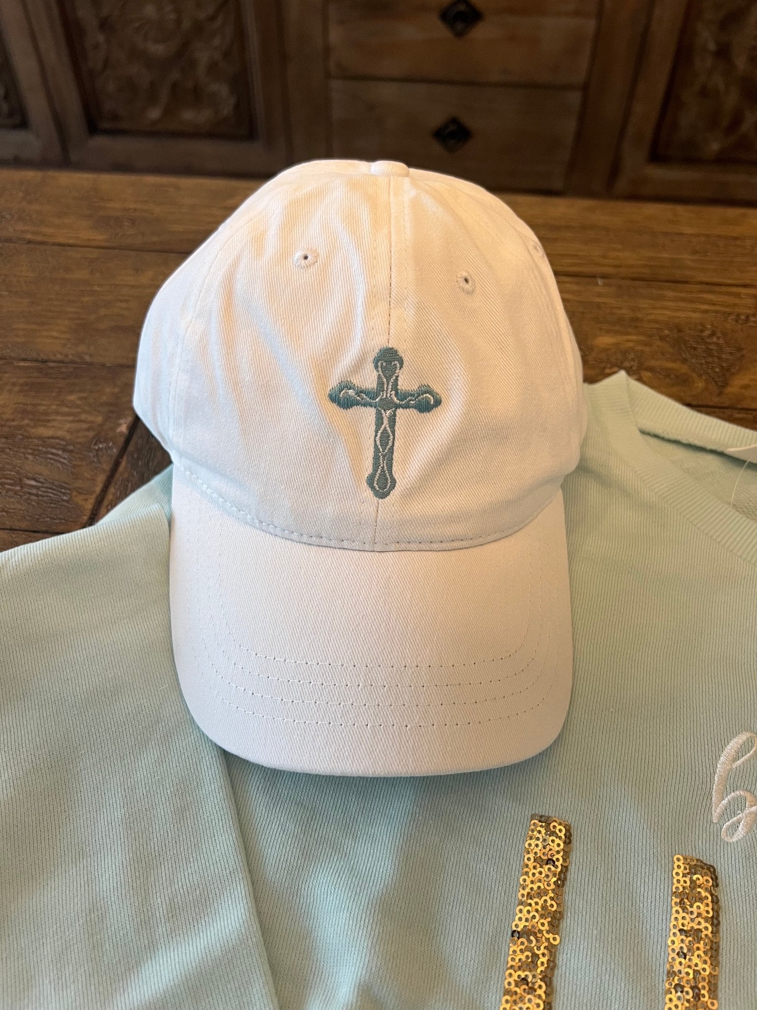 Cross Baseball Hat - Sassy Inspiration