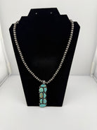 Desert Line Turquoise Drop Necklace - Sassy Inspiration