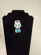 Desert Sky Turquoise Teardrop Earrings - Sassy Inspiration