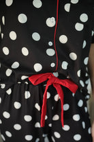 Dotty Darling Polka Dot Ruffle Pajama Set - Sassy Inspiration