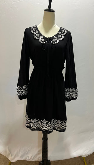 Embroidered Woven Dress - Sassy Inspiration