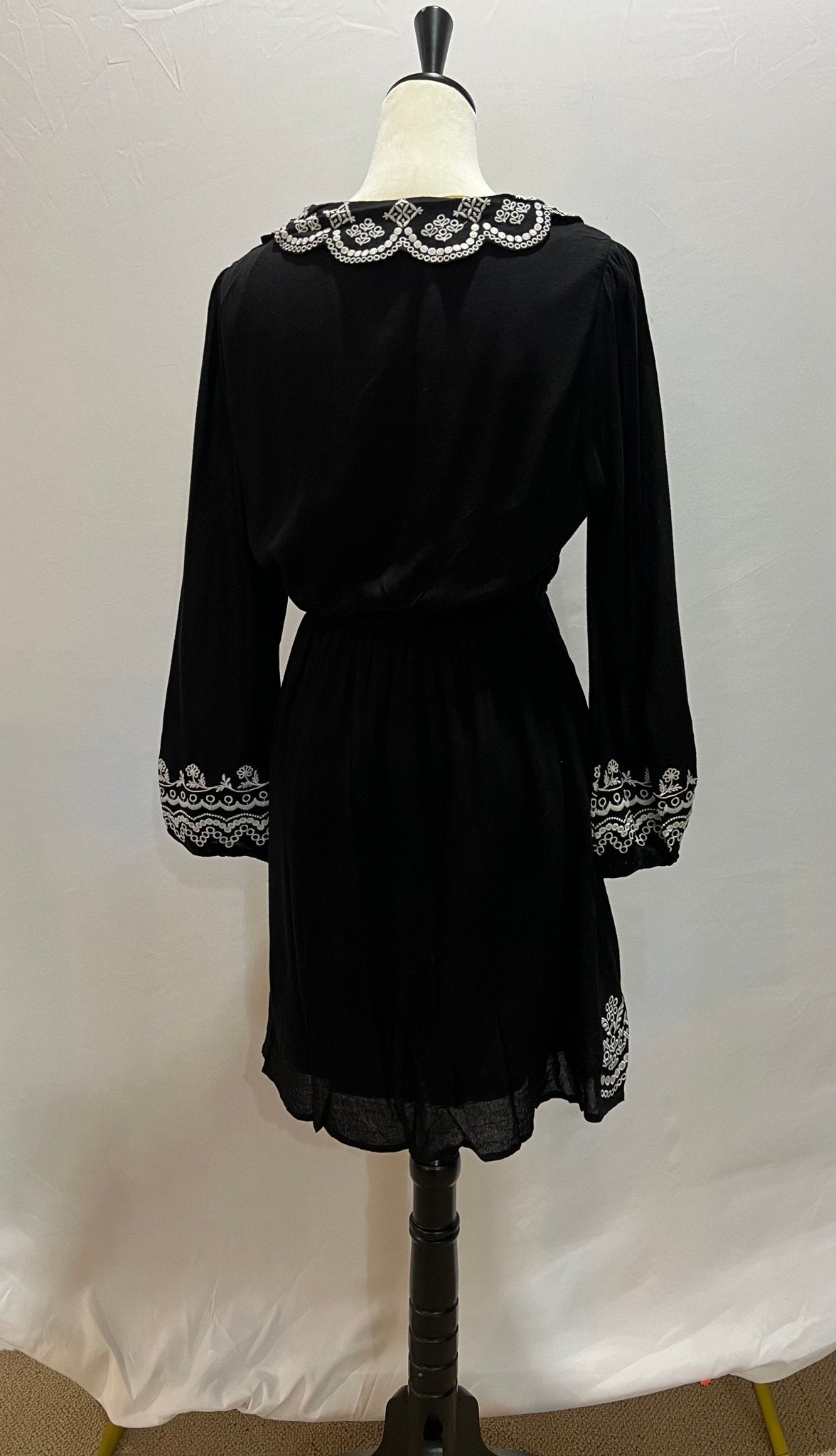 Embroidered Woven Dress - Sassy Inspiration