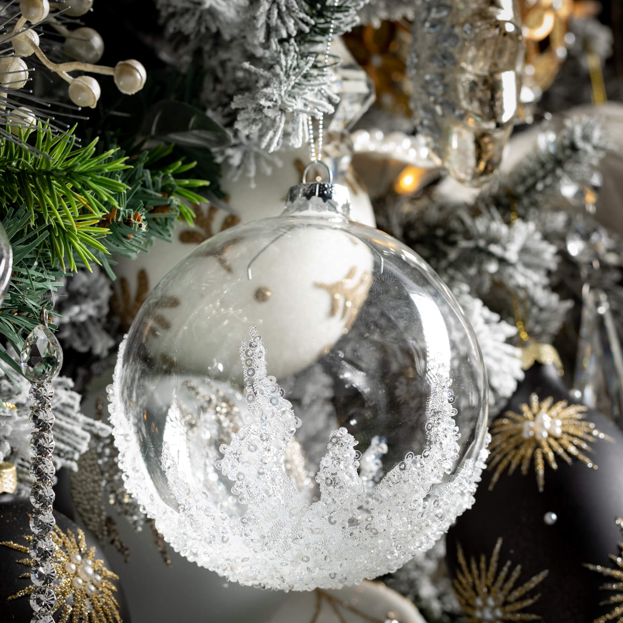 ENCRUSTED CRYSTAL ORNAMENT - Sassy Inspiration