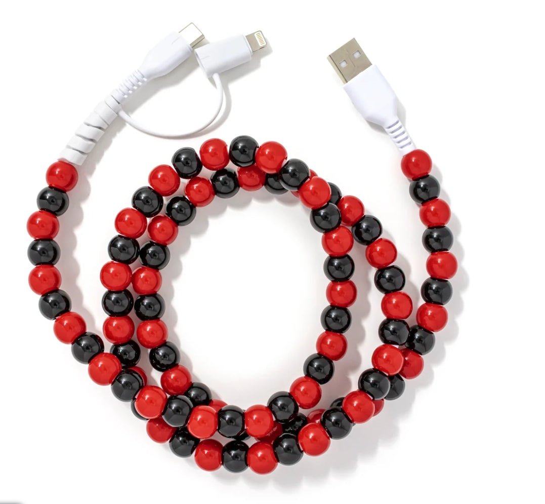 Ermish Beaded Phone Chargers - Sassy Inspiration