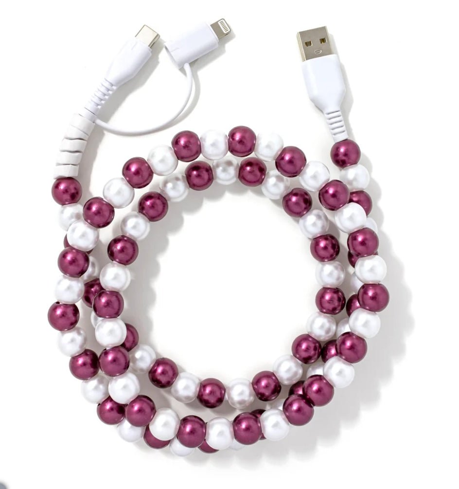 Ermish Beaded Phone Chargers - Sassy Inspiration