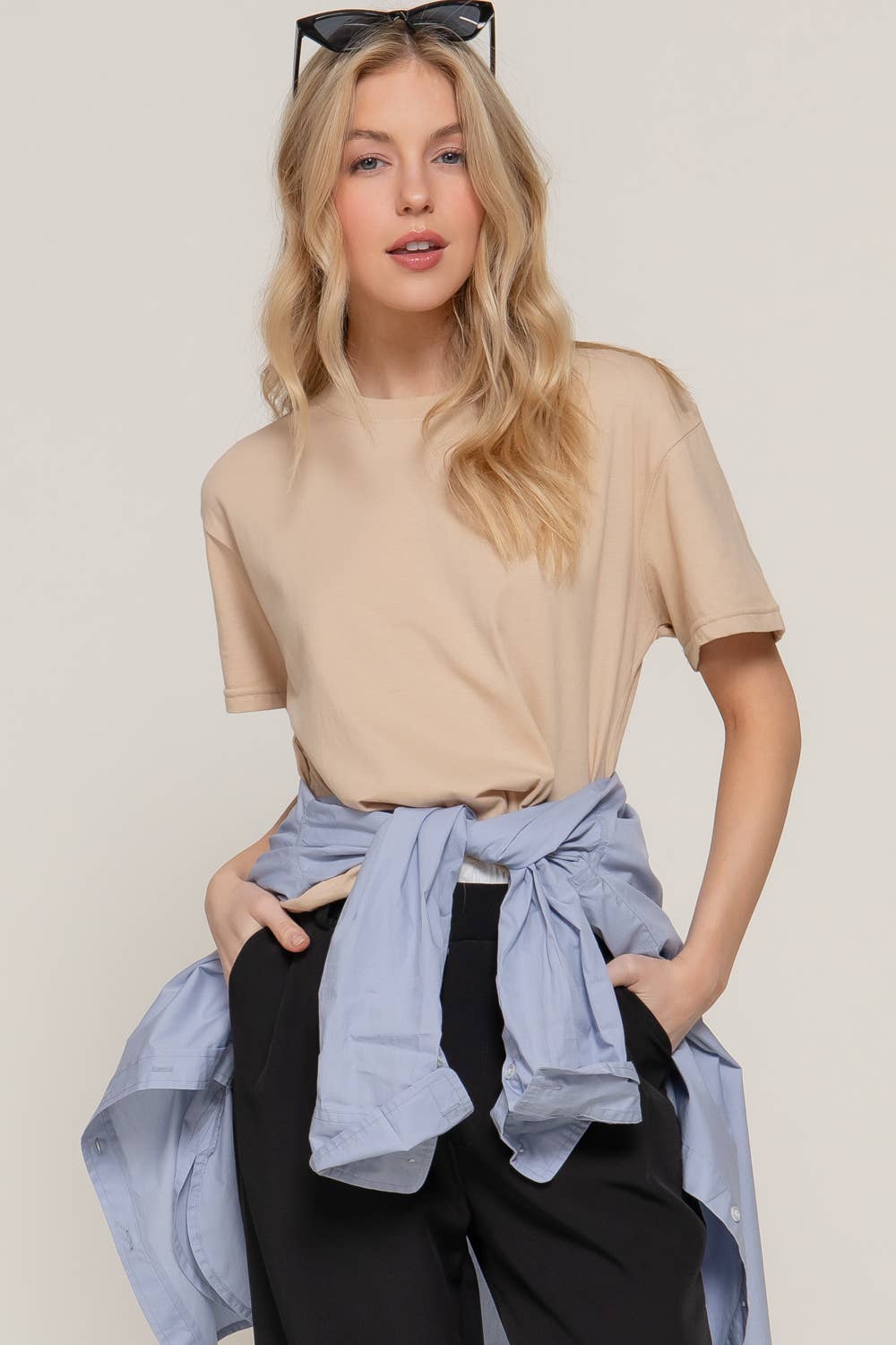 Everyday Essential Cotton Tee - Sassy Inspiration