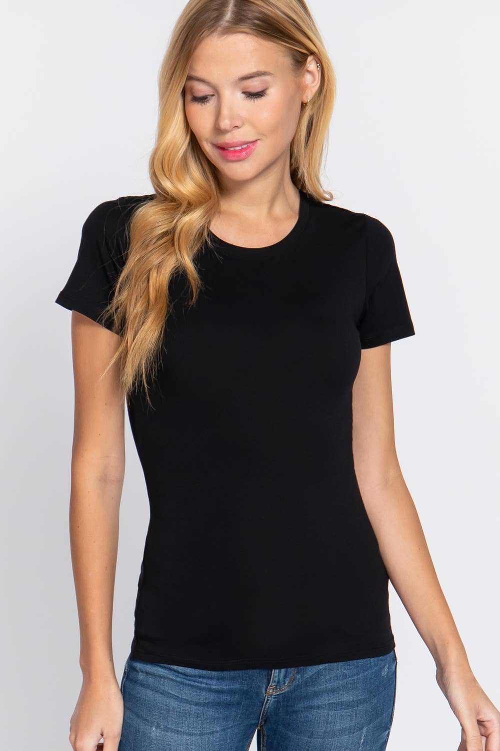 Everyday Icon Cotton - Stretch Crew Tee - Sassy Inspiration