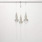FANCY SILVER FINIAL ORNAMENTS - Sassy Inspiration