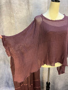 Fish net - Crochet Top with Tank - Plum - Sassy Inspiration