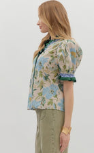 Floral Print Top - Sassy Inspiration