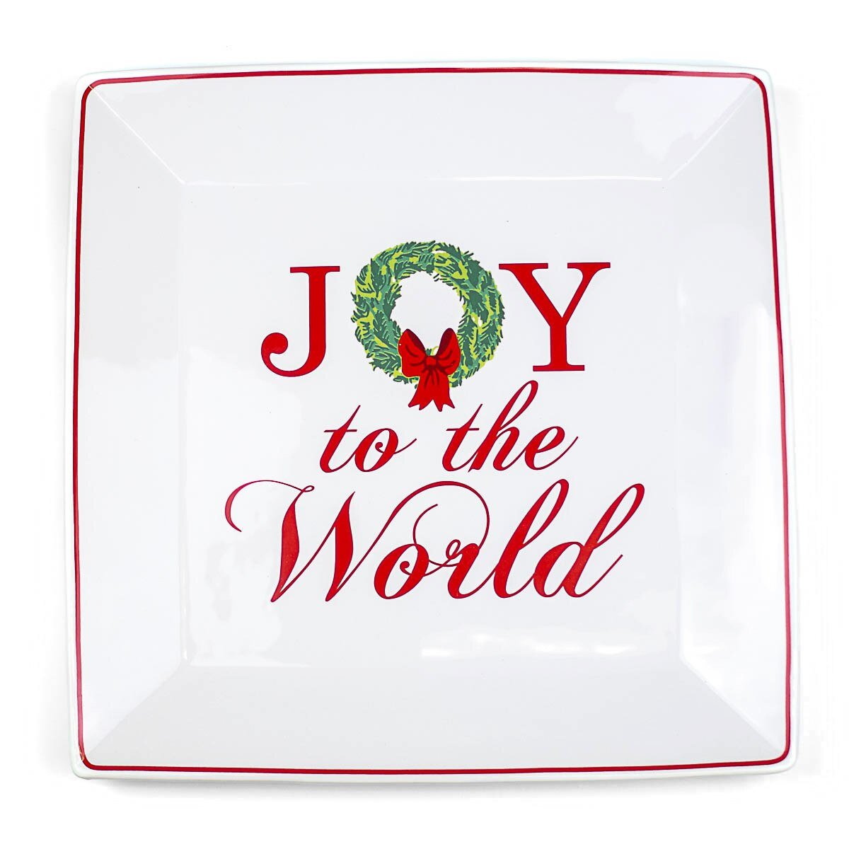 Grand Joy Wreath Platter - Sassy Inspiration
