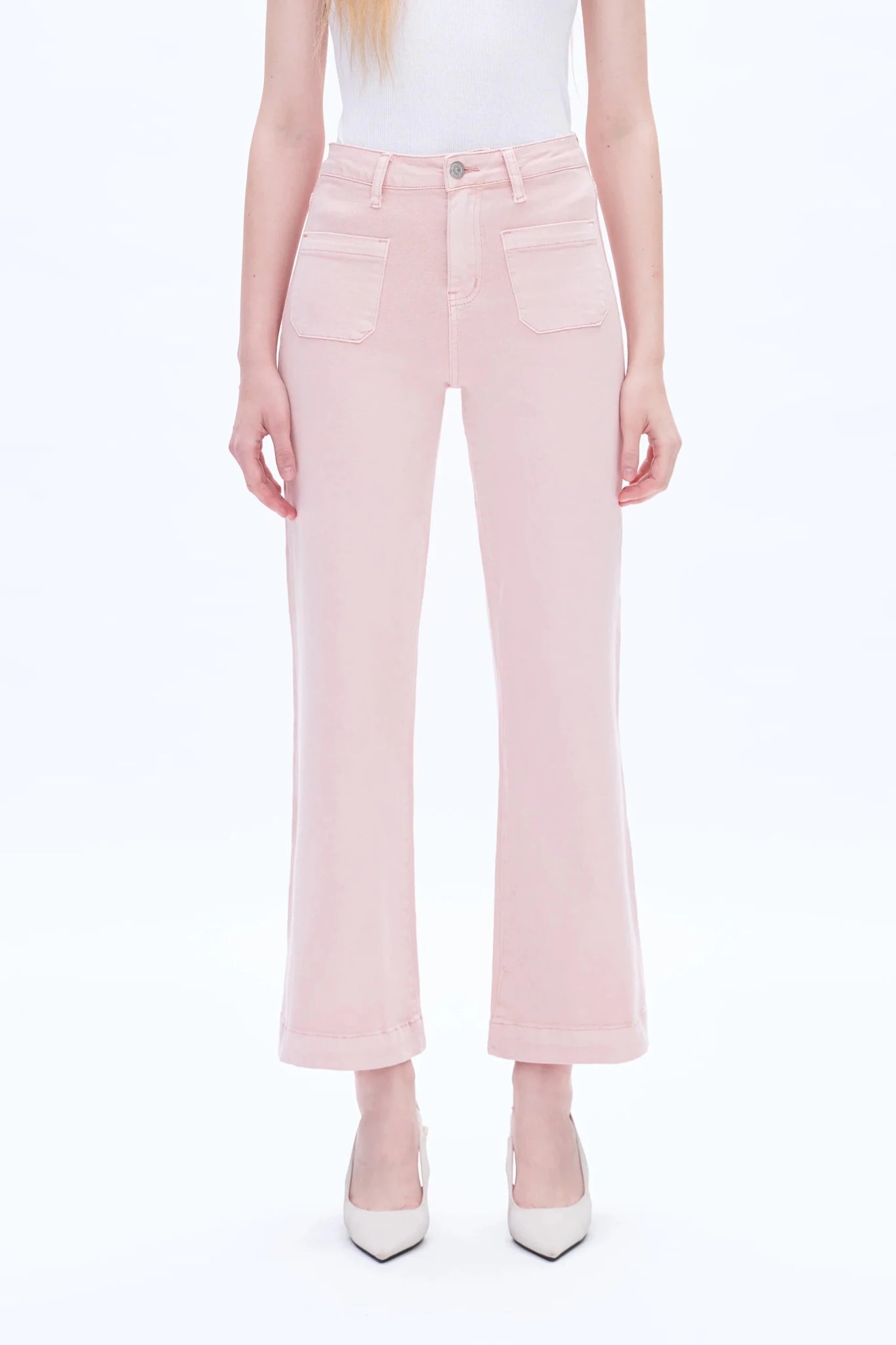 Harper High - Rise Wide Leg Ankle Pants - Sassy Inspiration