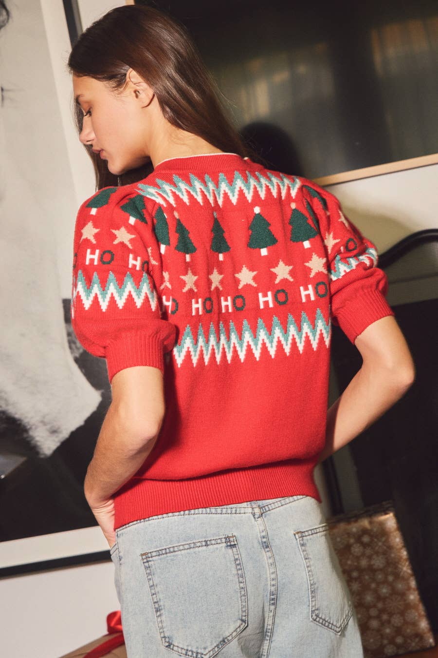 Holly Jolly HoHo Cardigan - Sassy Inspiration