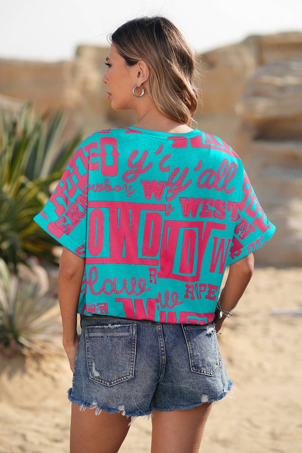 Howdy Cowboy Graphic Tee - Sassy Inspiration