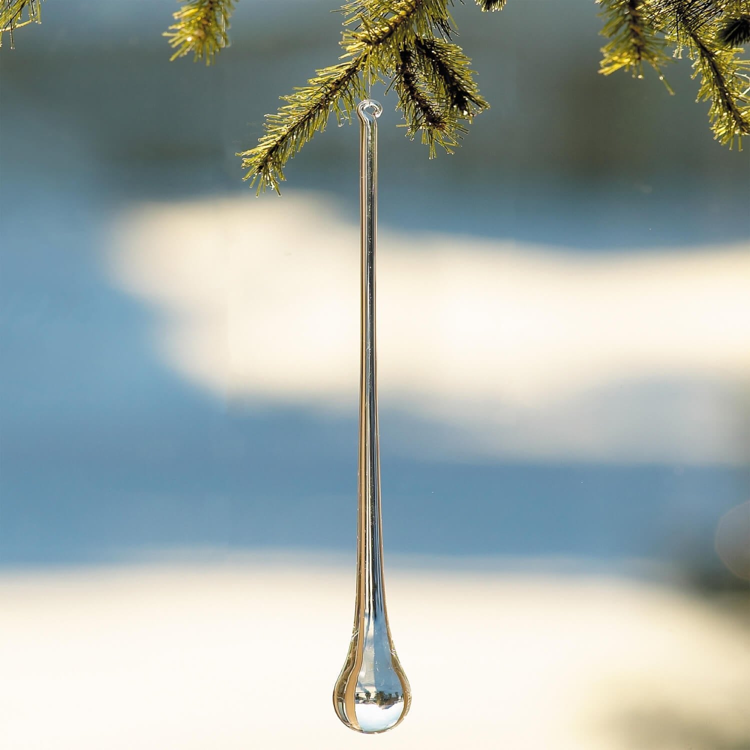 Icicle Drop Christmas Ornament - 3 sizes - Sassy Inspiration