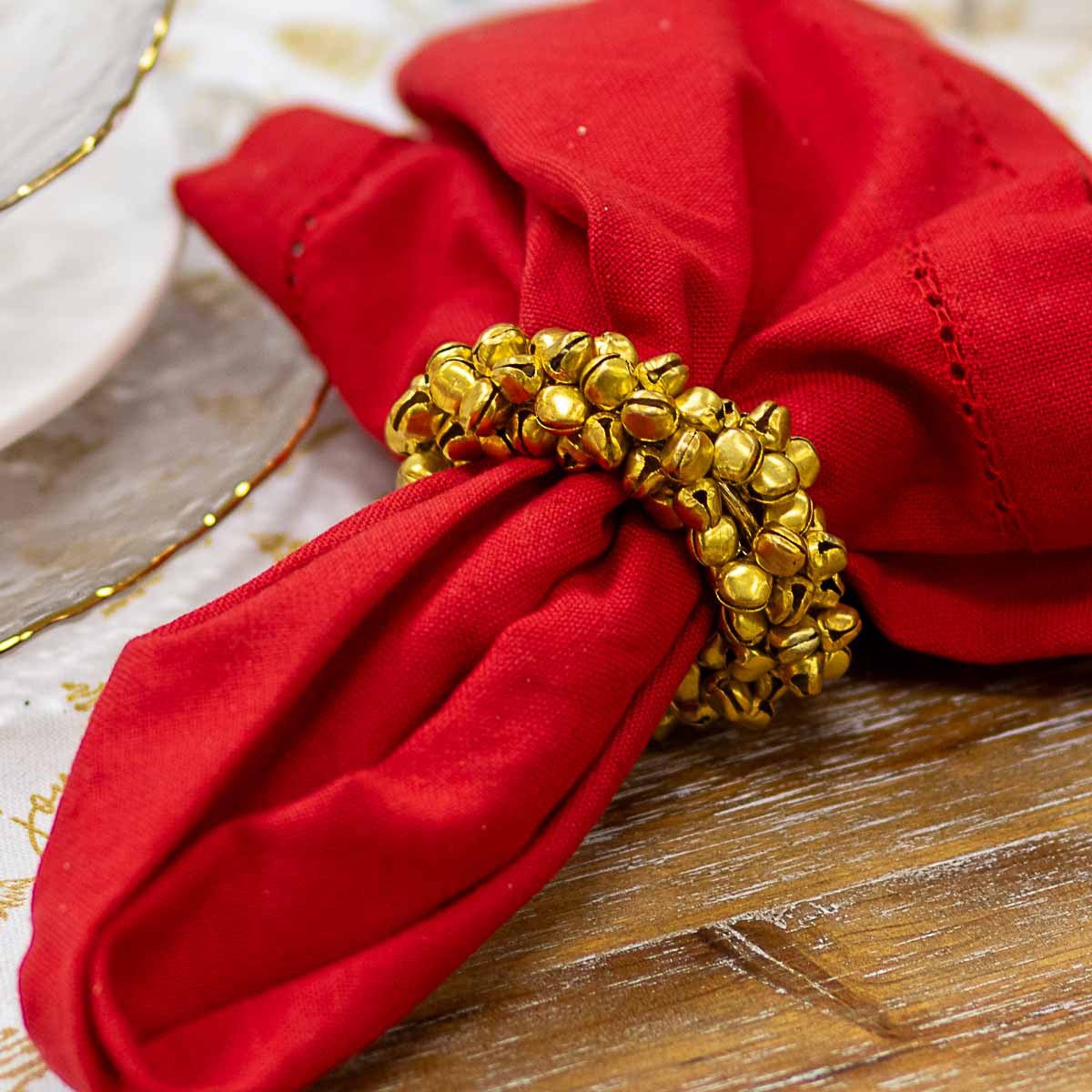 Jingle Bell Napkin Ring - Sassy Inspiration