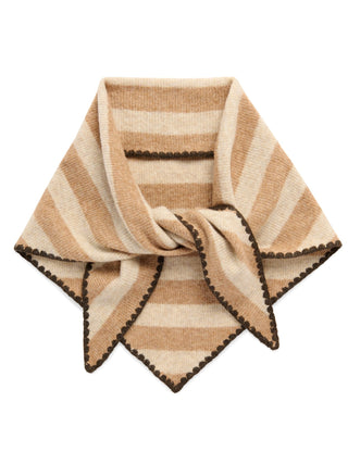 Joy Large Triangle Scarf – Oatmeal - Sassy Inspiration