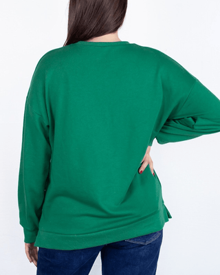Joy to the World Sequin Sweatshirt - Sassy Inspiration