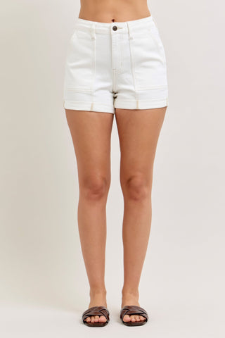 Judy Blue Aurora Weekender High Waist Denim Shorts - Sassy Inspiration
