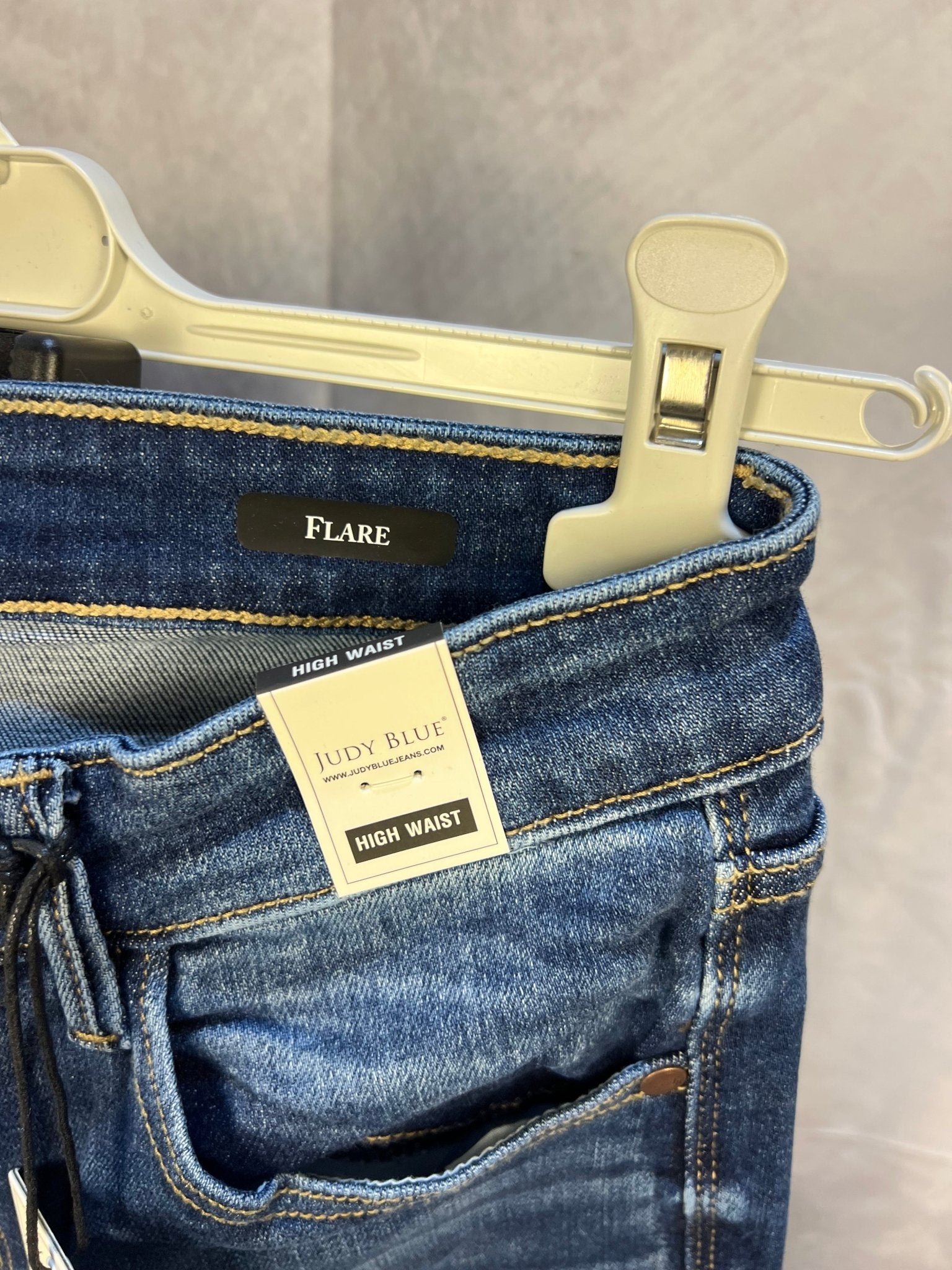 Judy Blue High Waisted Wide Hem Flare Jean - Sassy Inspiration