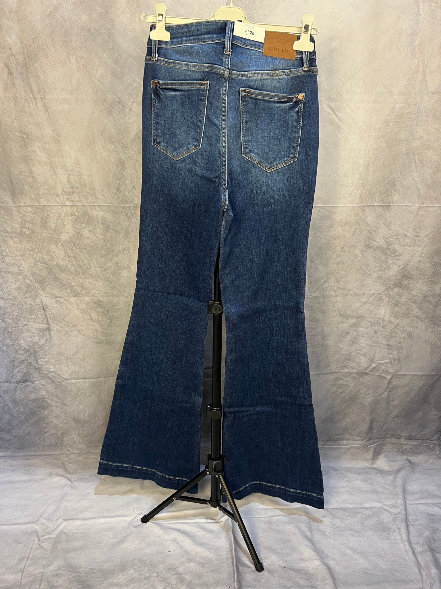 Judy Blue High Waisted Wide Hem Flare Jean - Sassy Inspiration