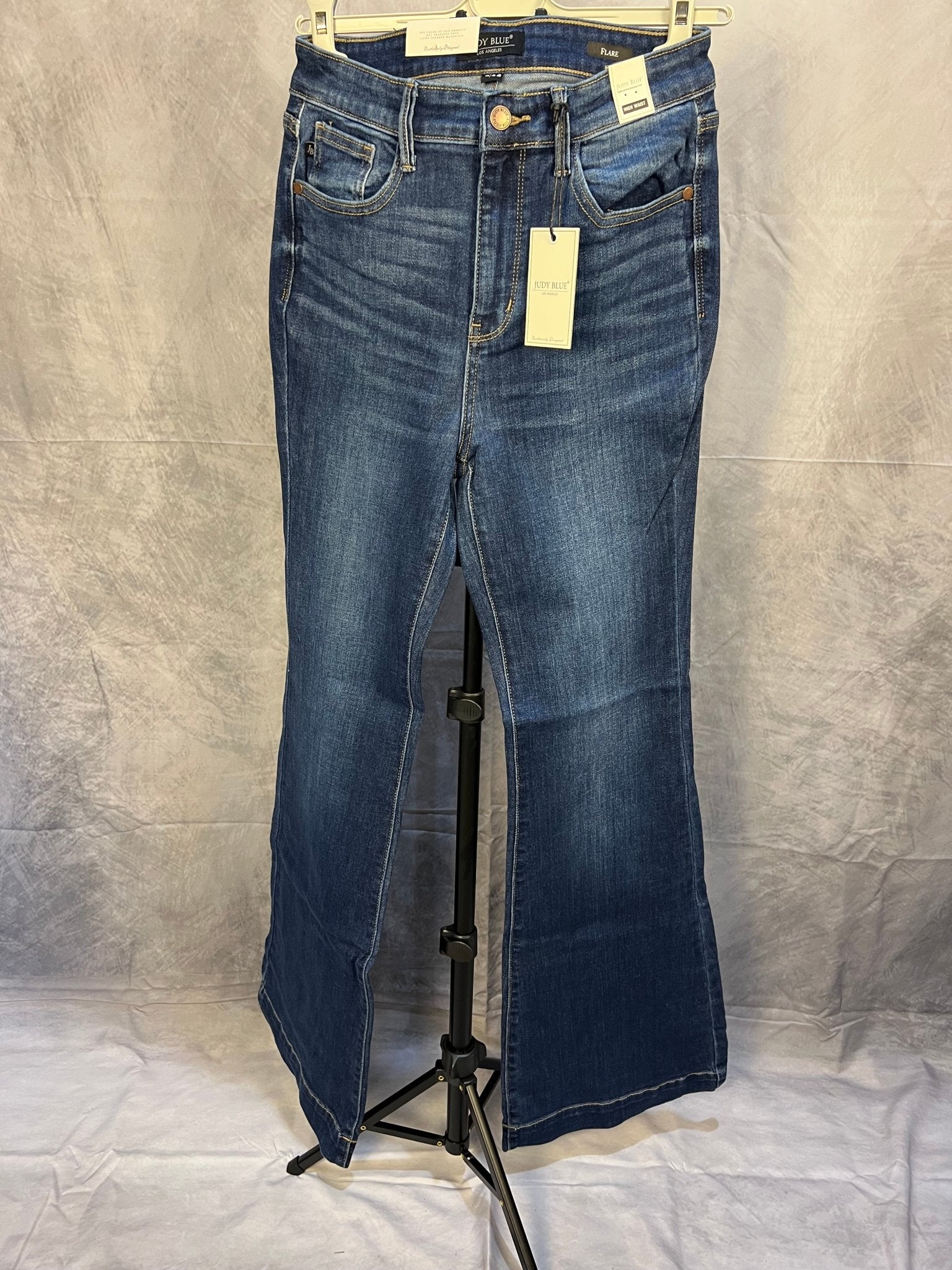 Judy Blue High Waisted Wide Hem Flare Jean - Sassy Inspiration
