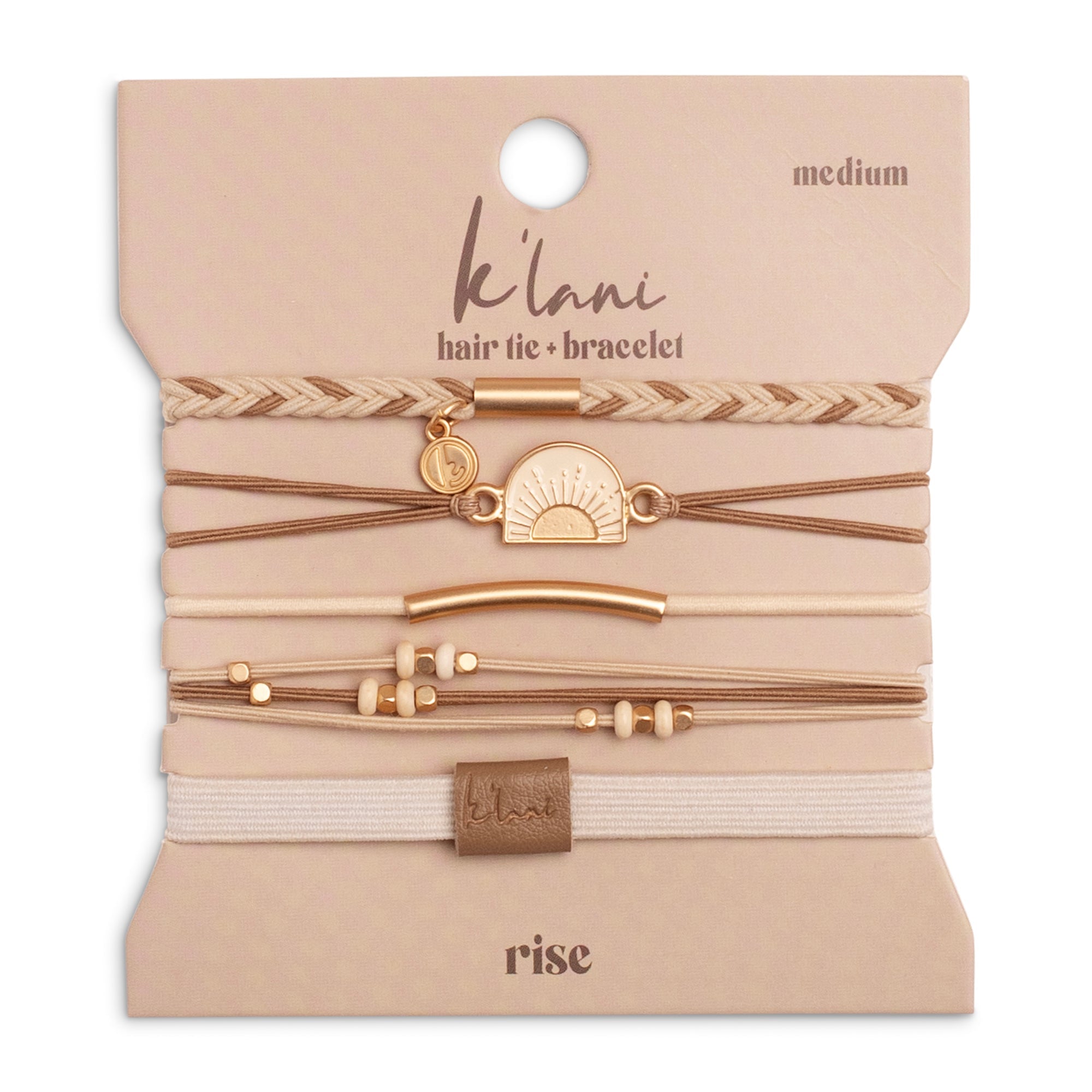K'lani RISE Hair Tie/Bracelet Set - Sassy Inspiration